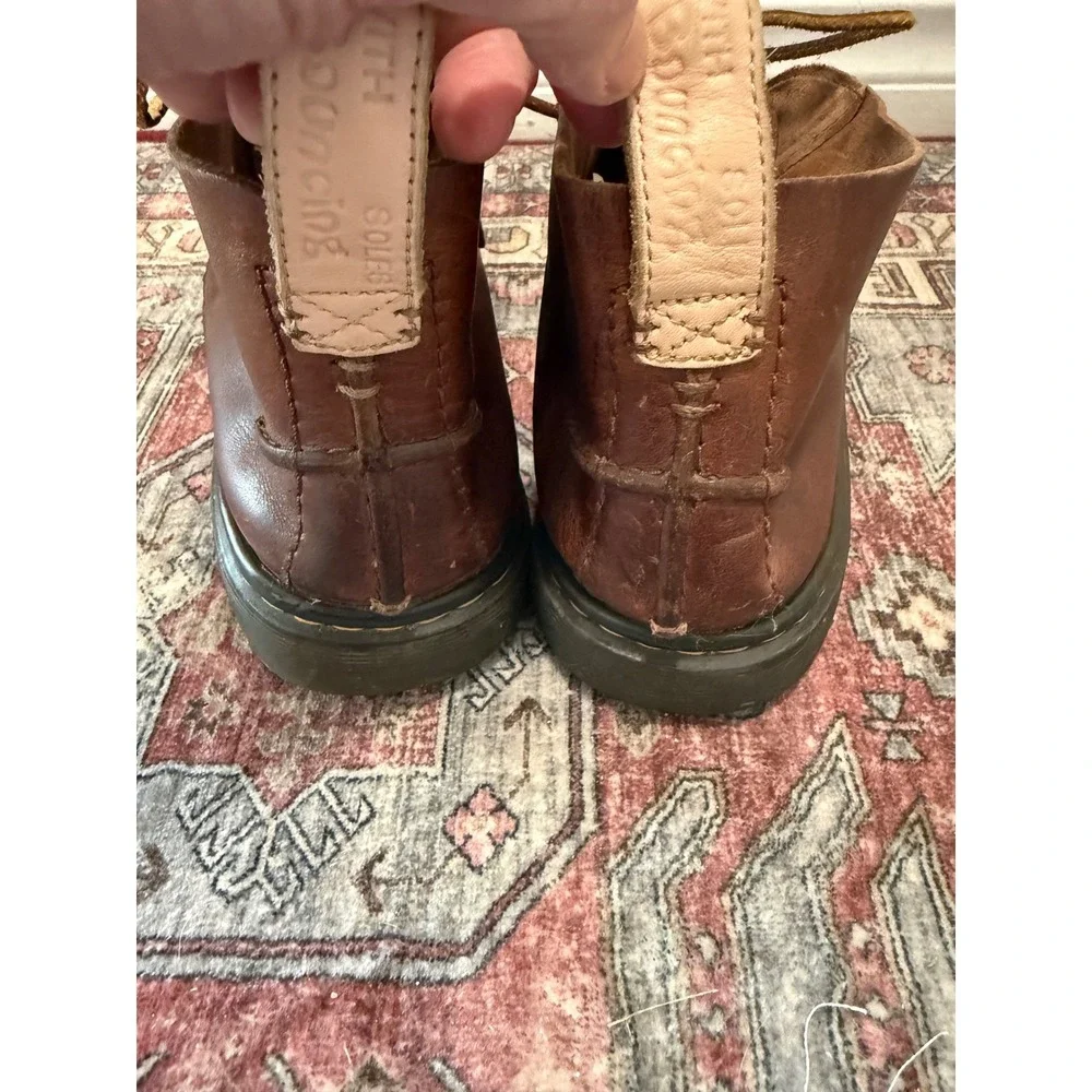 Dr. Martens Ember Brown Leather Chukka Desert Boots Mens 8 Womens 9 AW004 KV05 T